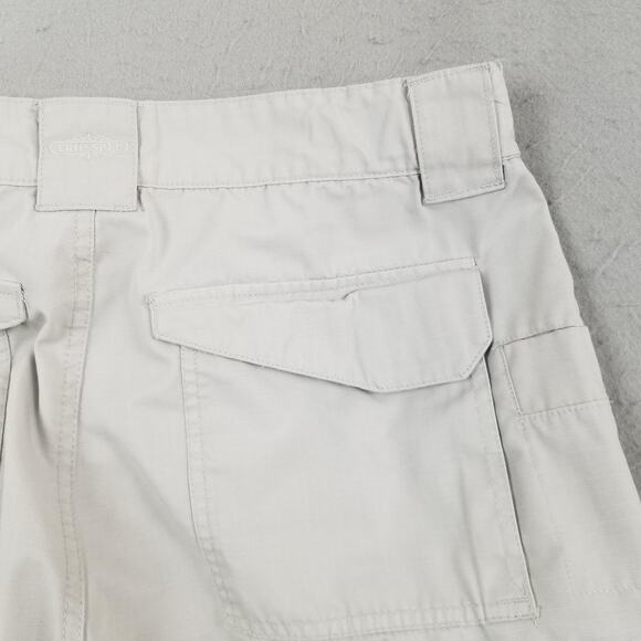 Tru-Spec Cargo Pants Mens 36x32 Gray Ripstop Tactical Workwear Pockets Utility - Picture 8 of 16